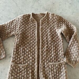 VINTAGE Textured Knit Cardigan